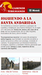 Mobile Screenshot of caminosteresianos.com
