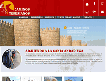 Tablet Screenshot of caminosteresianos.com